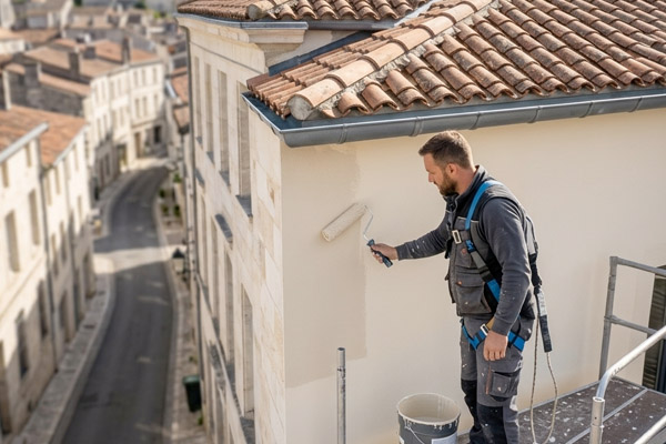 Ravalement de façade et travaux de peinture extérieure